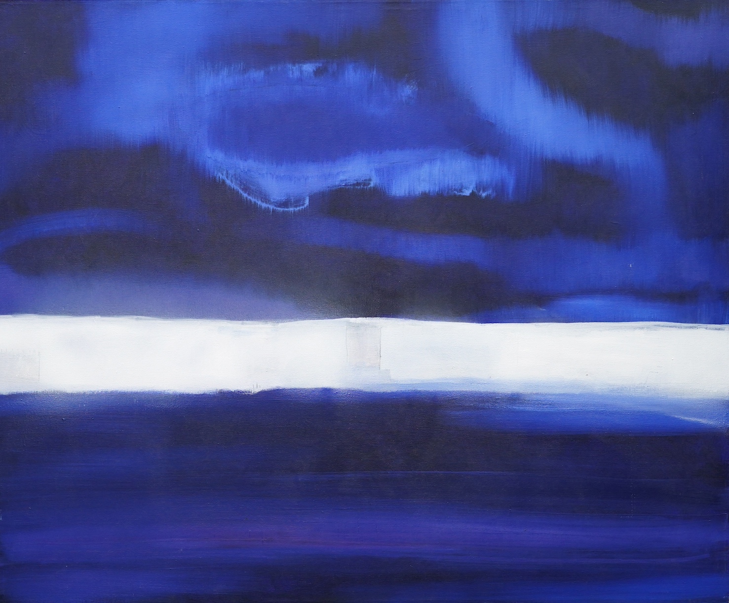 Mark Johnson (Brighton Contemporary), oil on canvas, 'Light Vision II', signed and dated 2000 verso, 99 x 120cm